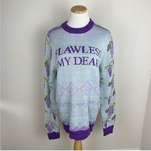 RARE Bridgerton “Flawless My Dear” Sweater Sz XS